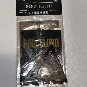 Pink Floyd Black 3 pack Vanilla Air Fresheners NWT
